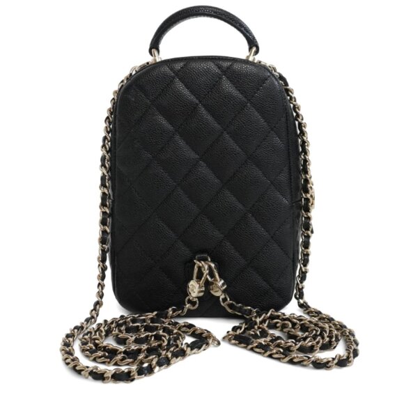 Chanel 2025 Classic Mini Backpack in black NEW AUTHENTIC - Picture 2 of 8